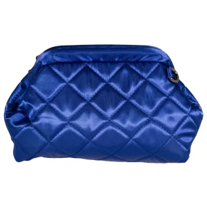 FNNR Bolso de mano con cadena para mujer - Azul
